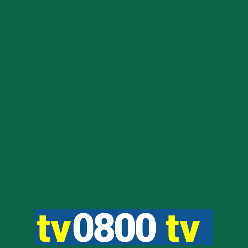 tv0800 tv